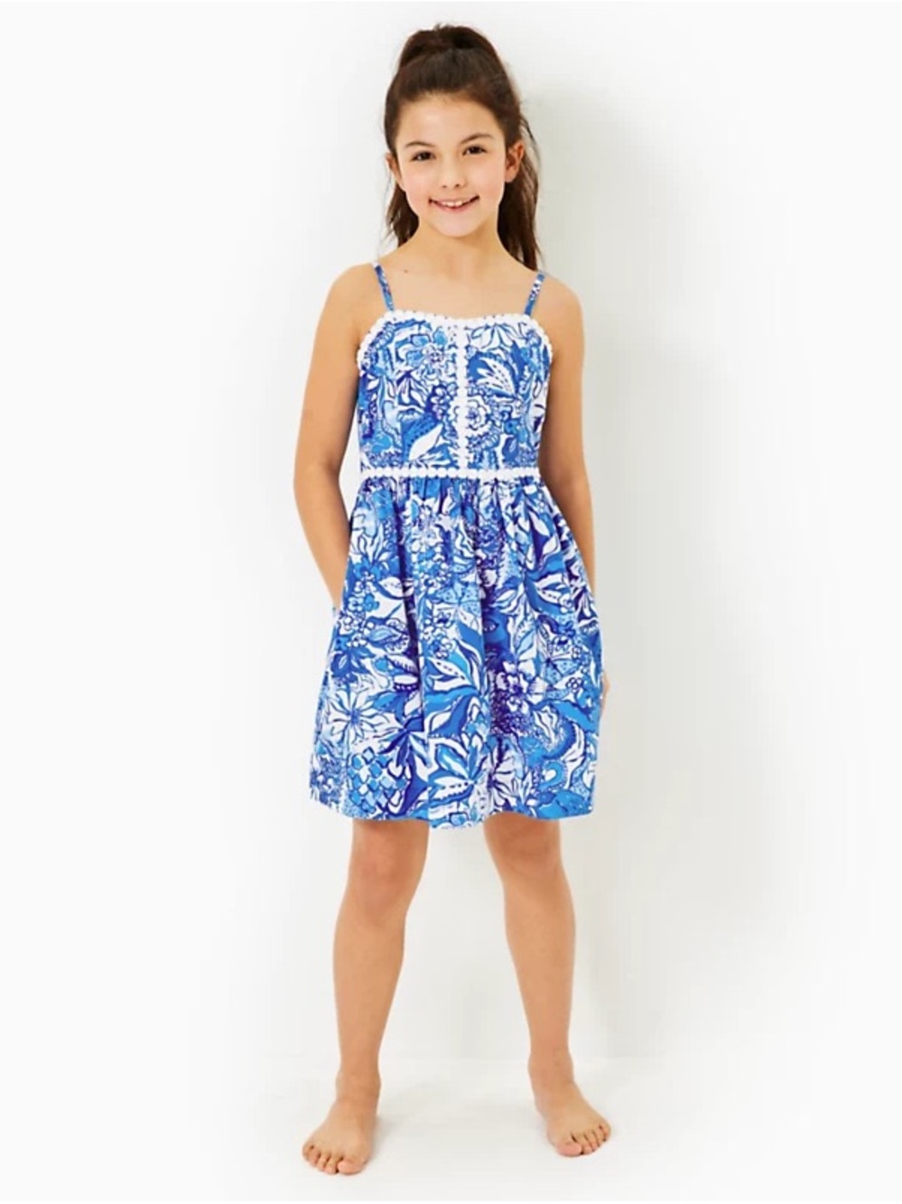 Lilly Pulitzer Girl's Mini Haylan Dress, Like New Size 6